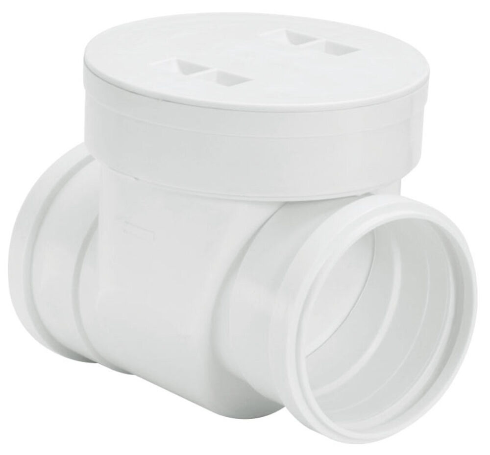 Válvula Retenção 150x200mm Pvc Esgoto Branco Amanco