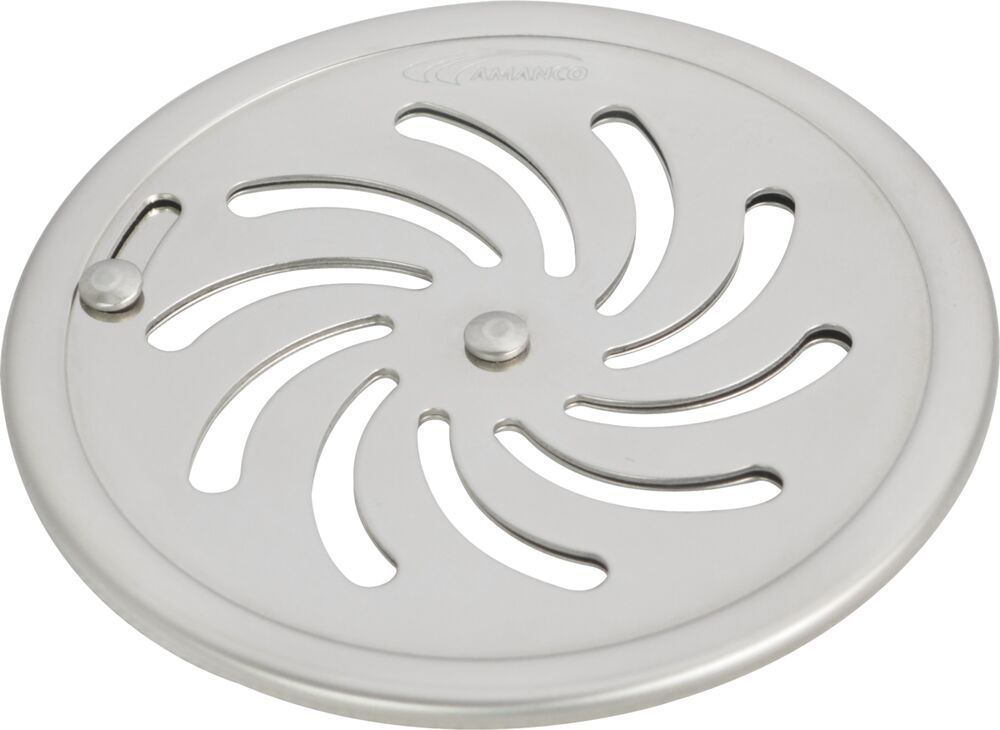 Grelha para Caixa Sifonada 150mm Vort Inox Abre Fecha Redondo Amanco