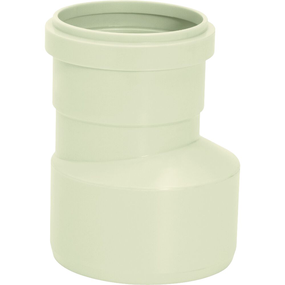 Redução Excentrica 75x50mm Pvc Esgoto Serie r Cinza Amanco