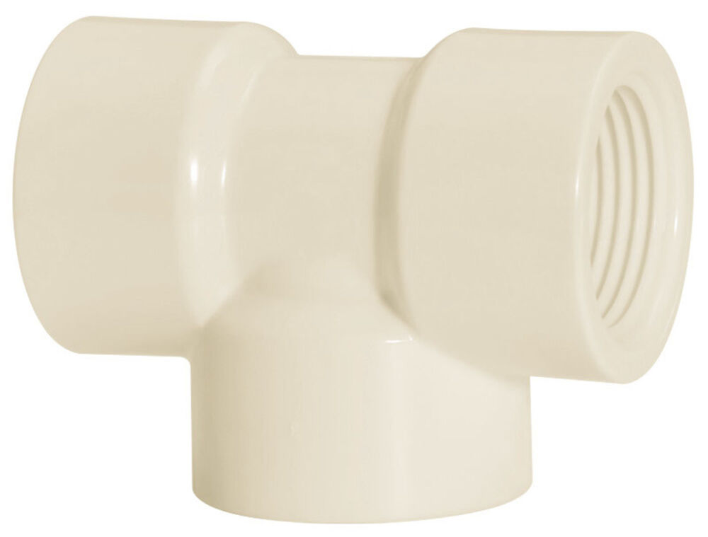 Tee 11/2 Pvc Roscável Branco Amanco