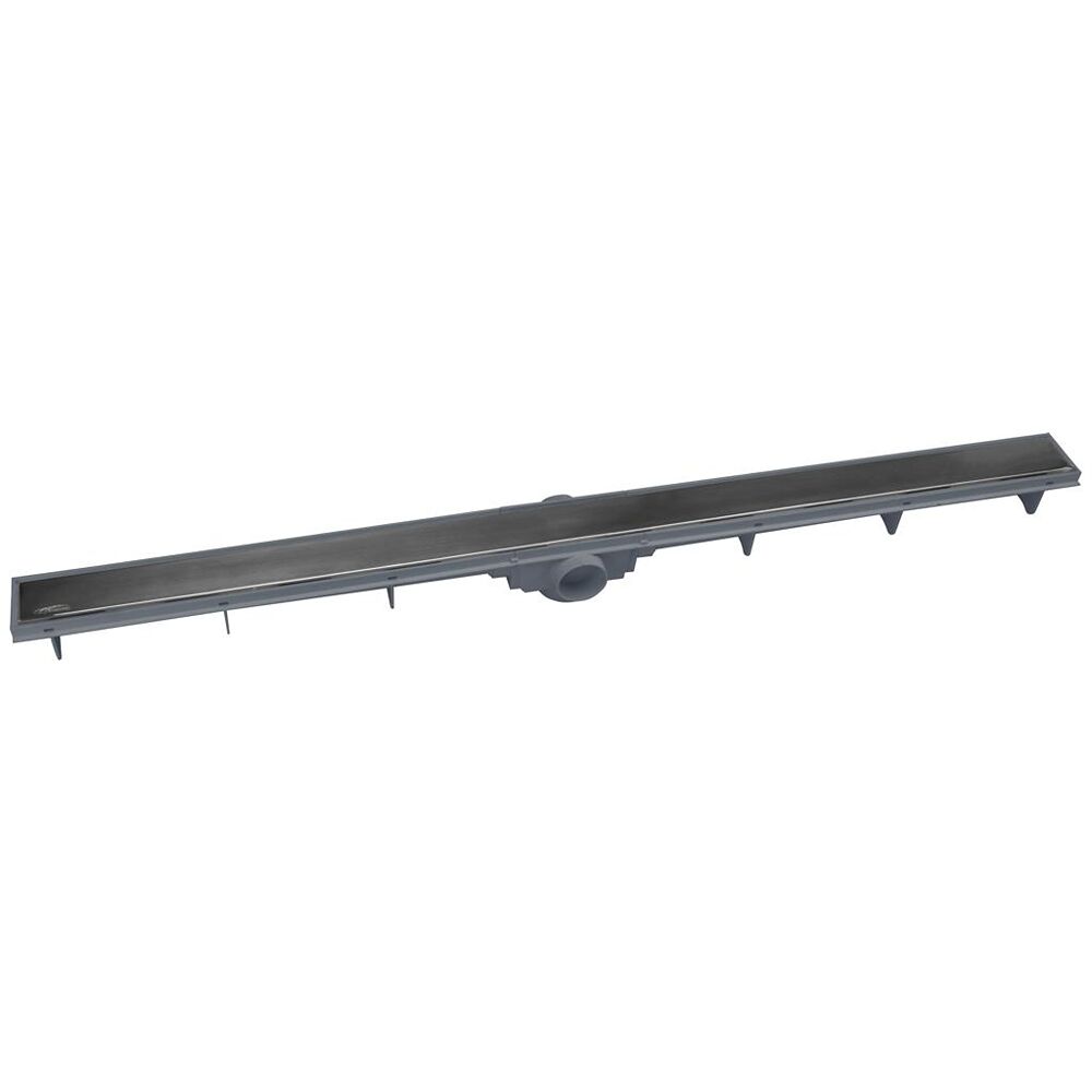 Ralo Linear 90cm Grelha Inox Sifonada Cinza Amanco