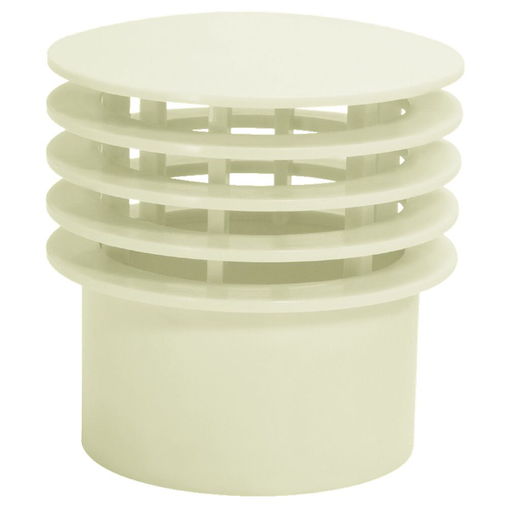 Terminal Ventilação 50mm Pvc Branco Amanco