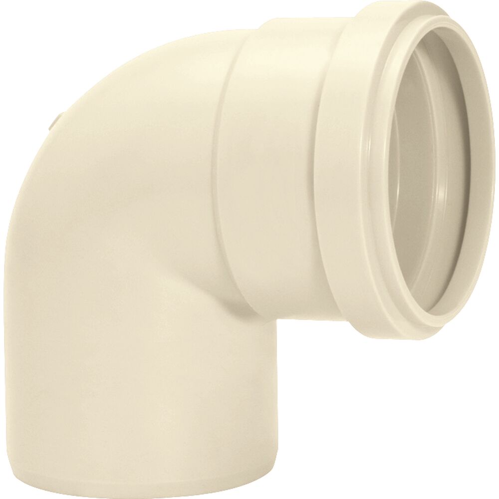 Joelho 90° 40mm Pvc Esgoto Serie R Cinza Amanco