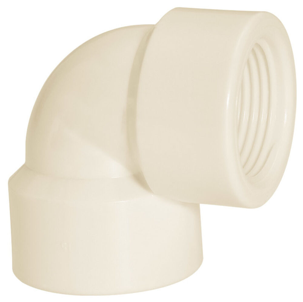 Joelho 90 1 Pvc Roscável Branco Amanco