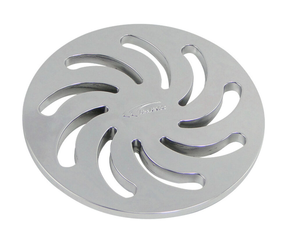 Grelha para Caixa Sifonada 150mm Vortice Abs Cromado Redondo Amanco