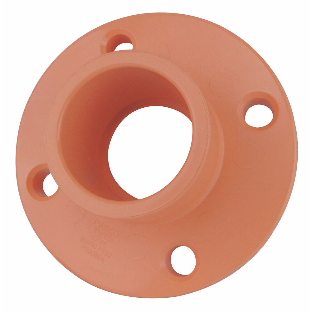 Flange Transição 21/2 Cpvc Fire Laranja Amanco