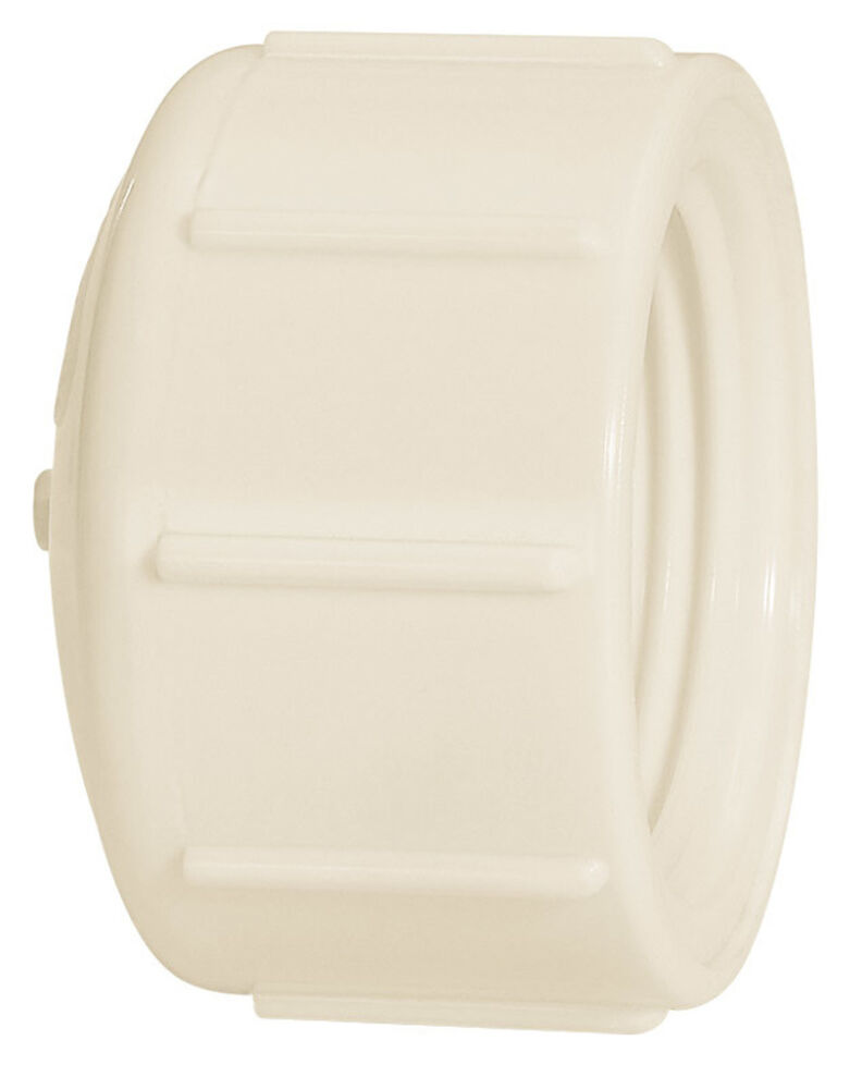 Cap 11/4 Pvc Roscável Branco Amanco