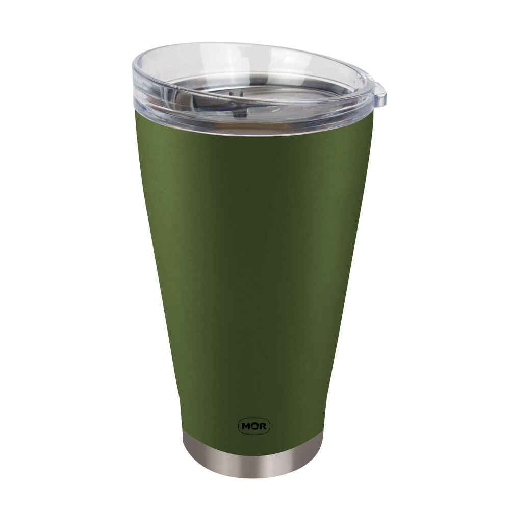 Copo Térmico de Cerveja 700ml Verde Mor