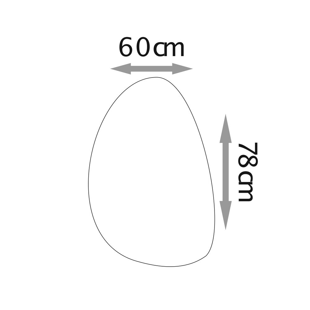 Espelho Orgânico 78X60CM Bivolt C-linea