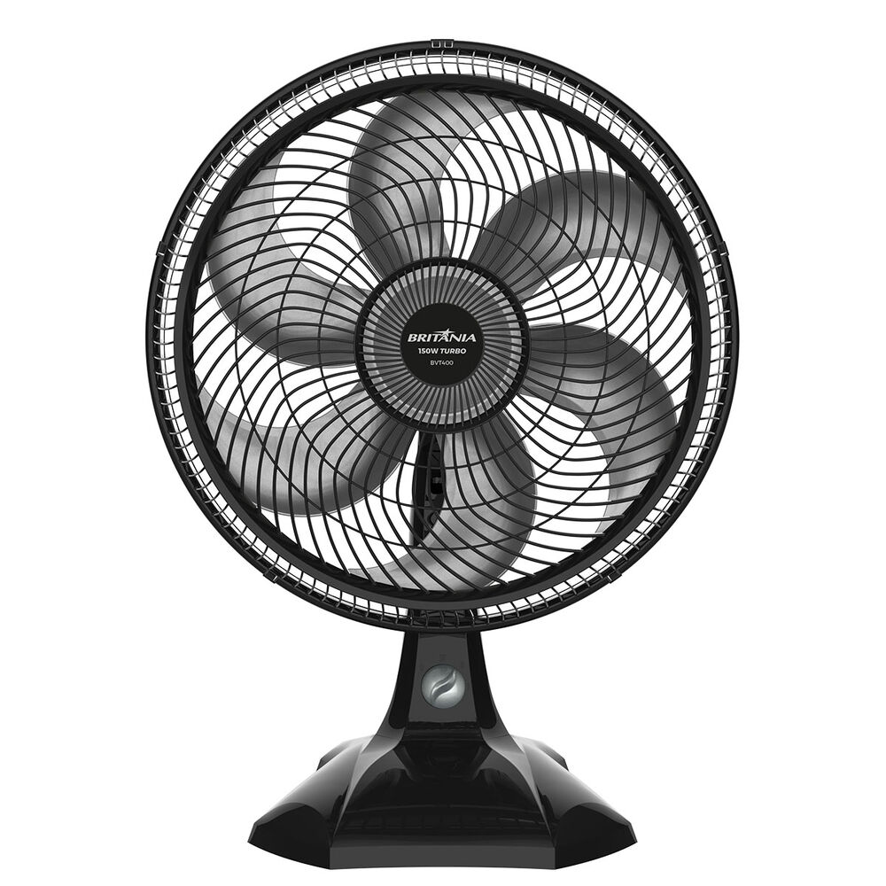 Ventilador Mesa 40cm Bvt400 Preto Britânia