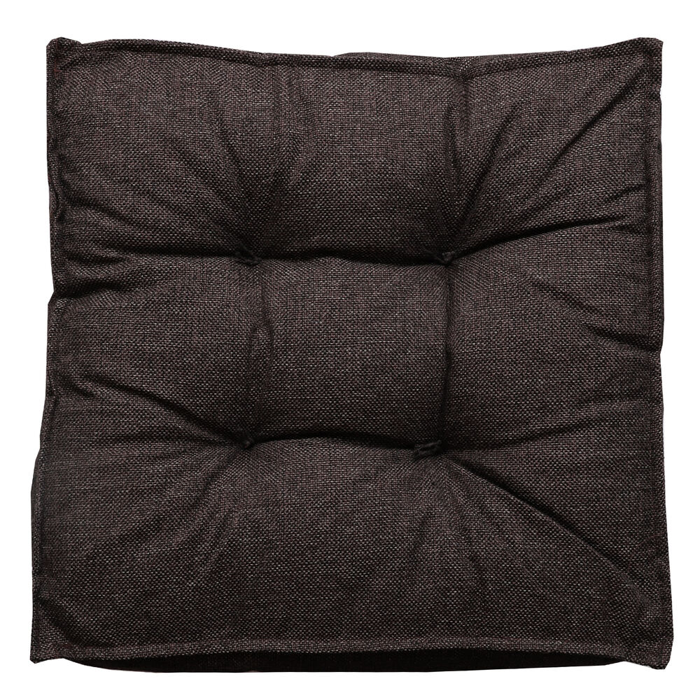 Almofada Futton 45x45cm Saturno Marrom Café Linho Diagonal