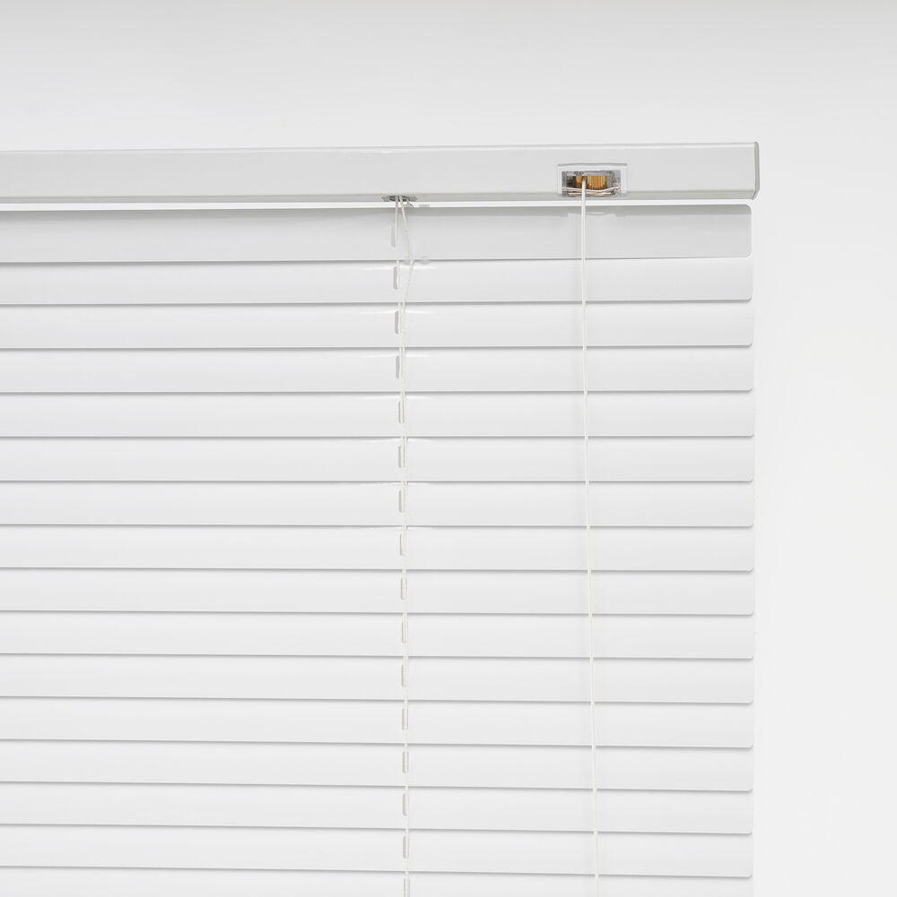 Persiana Horizontal Alumínio Etincelle Branco 140x160cm Diagonal