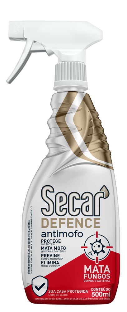 Antimofo 500ml Secar Defence Spray Soin Soc