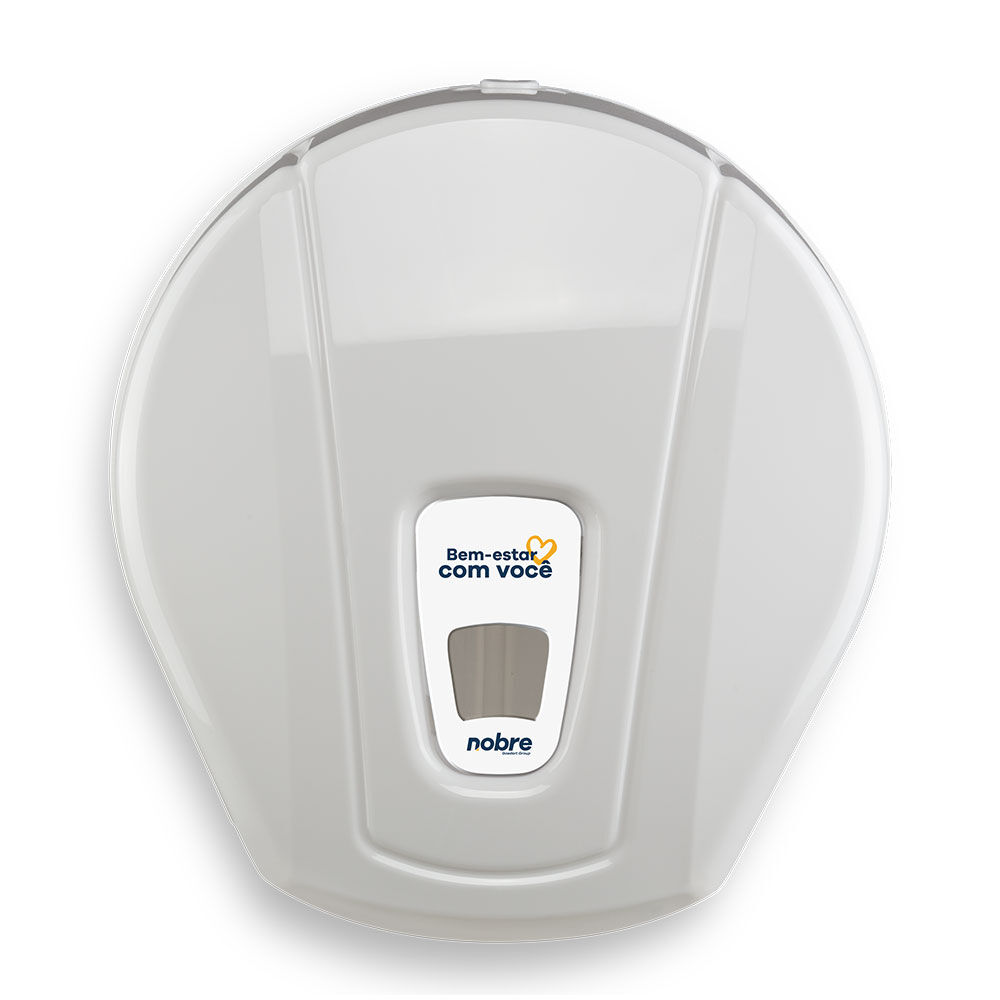Dispenser 500m P/papel Higiênico Cinza/Branco Goedert