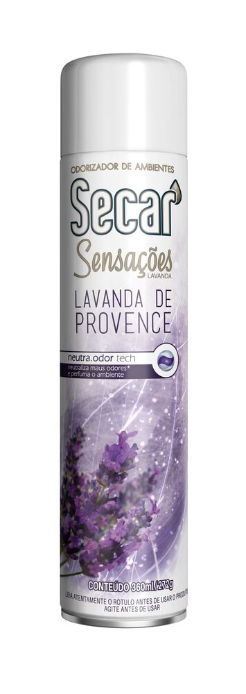 Odorizador 360ml Secar Lavanda Branco Soin Soc