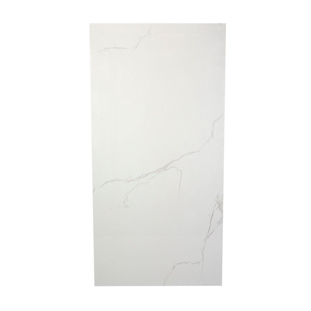 Porcelanato Sisam White Branco Marmorizado Retificado Polido 80x160 Málaga