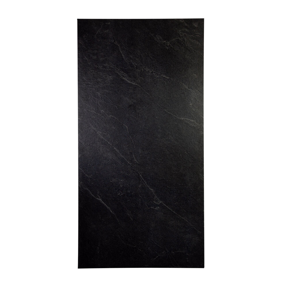 Porcelanato Lime Stone Preto Retificado Rústico 80x160 Málaga