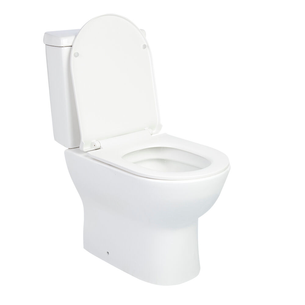 Kit Vaso Sanitário com Caixa Acoplada Acionamento Duplo 3/6L Munique Branco Addra