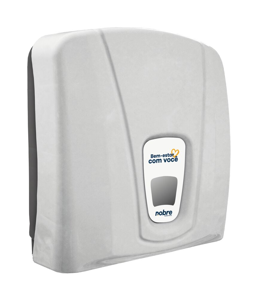 Dispenser para Papel Toalha City Cinza Branco Goedert