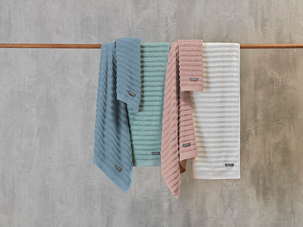 Toalha de Rosto 0,48x0,80m Aura Rose Atlântica