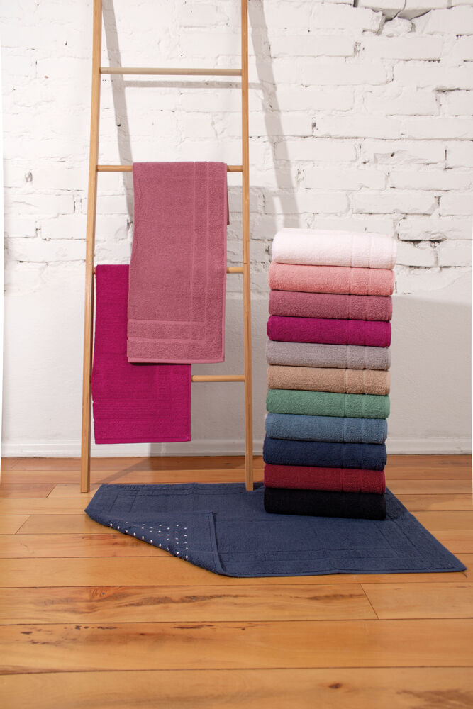 Toalha de Piso 0,50x0,75m Sofisticata Rosa Atlântica