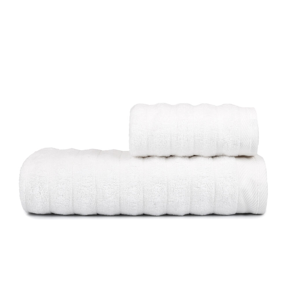Jogo de Toalhas 2 Peças Aura Off White Atlântica