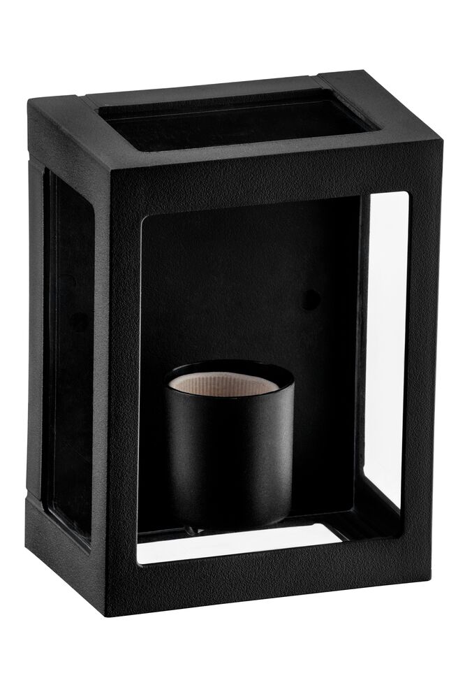 Arandela 1 Lâmpada Linha Onix Preto E27 Dital