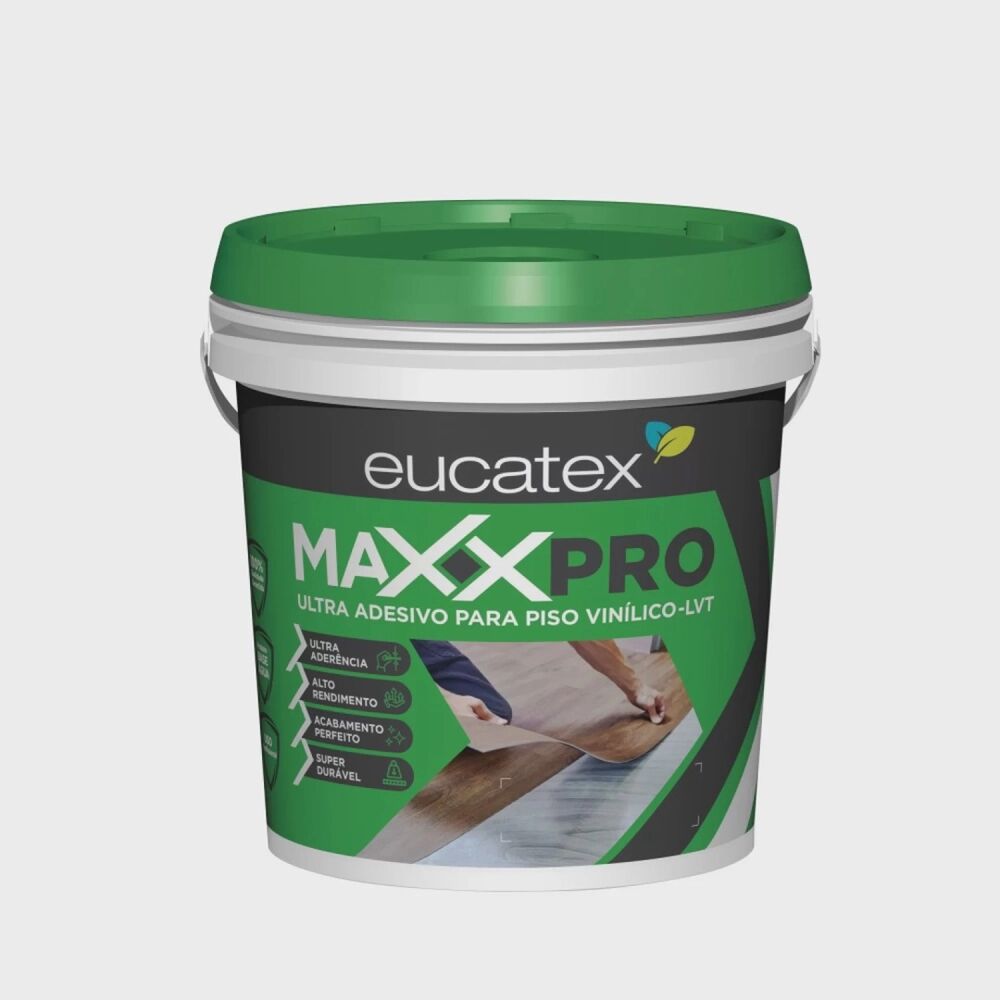 Cola 4kg Eucatex Maxx Pro Ultra Adesivo Ambar Eucafloor