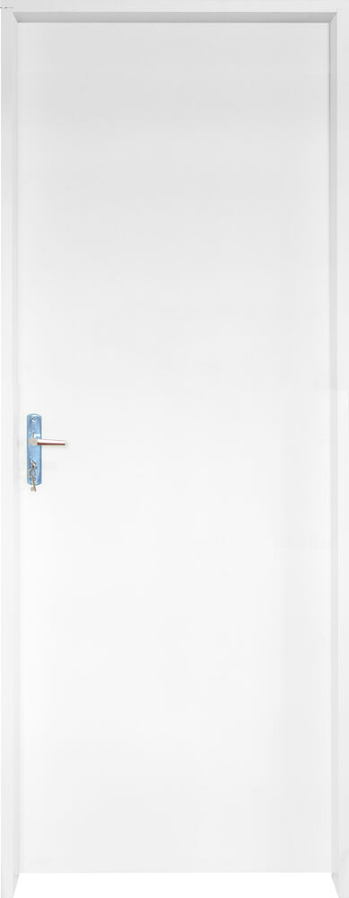 Kit Porta 2,13M X 60CM X 14CM Direta e Esquerda Branca sem Vista Grantok Portas