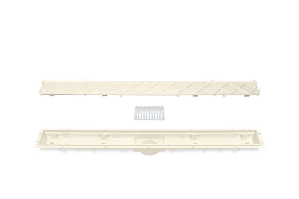 Ralo Linear 50,3x4,5x3,9cm Branco Multicerto