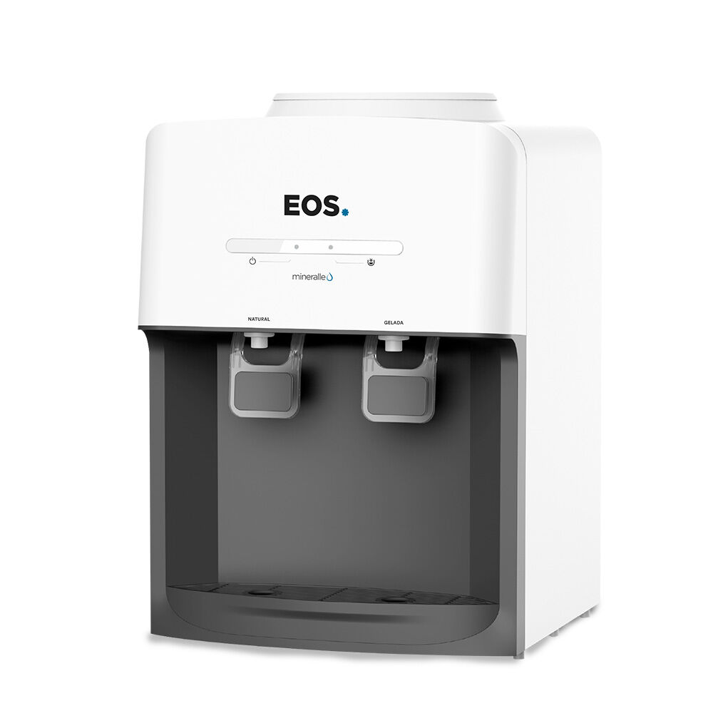 Bebedouro Refrigerado Compacto 600ml Ebe03b Branco Bivolt Eos