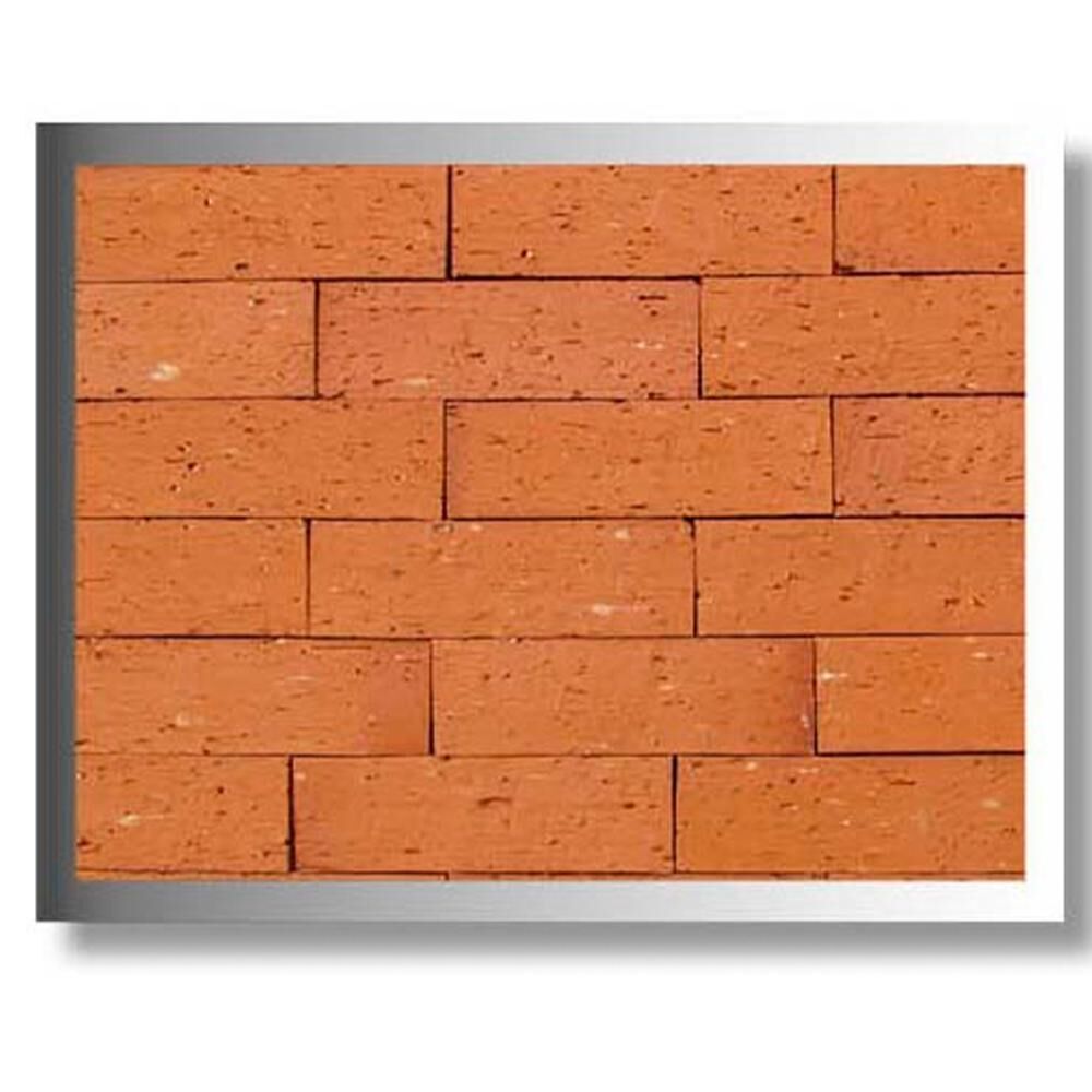 Revestimento Parede Placa Vermelho 22,5X7X2 Málaga