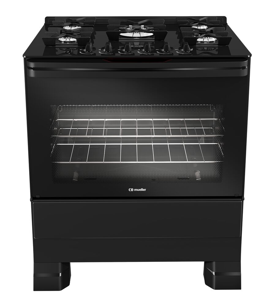 Fogão de Piso 5bc Mfv5bf Preto Bivolt Mueller