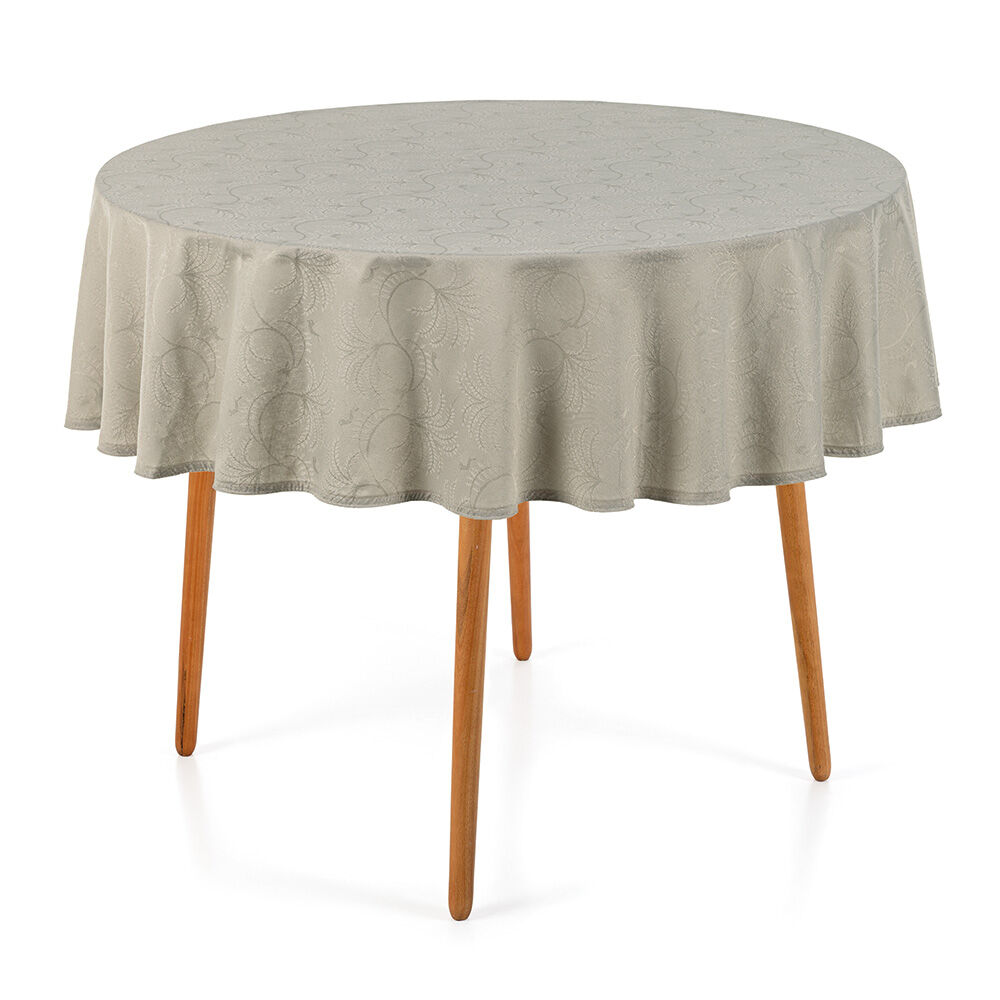 Toalha Mesa 160cm Melli Cinza Karsten