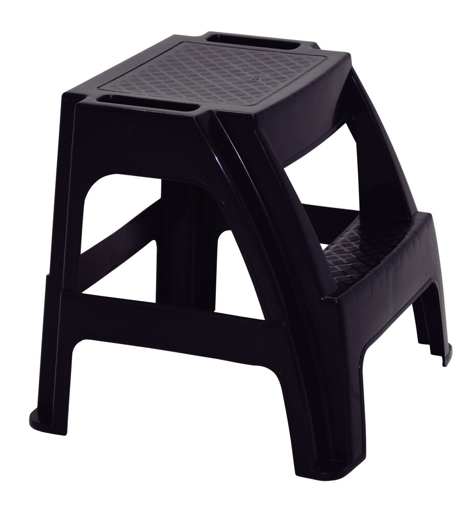 Banqueta Escada Paiva Eco Preto Tramontina