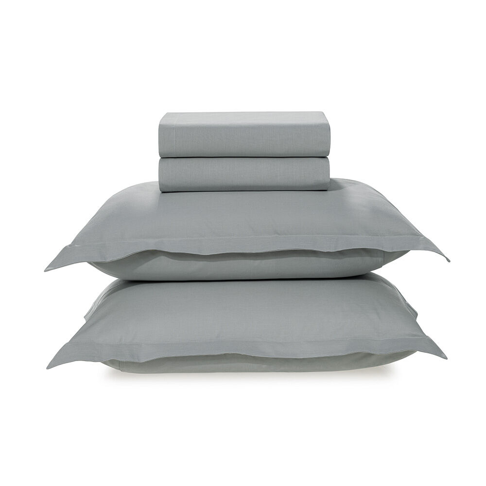 Jogo de Cama Queen Tom Mineral/Cinza Karsten