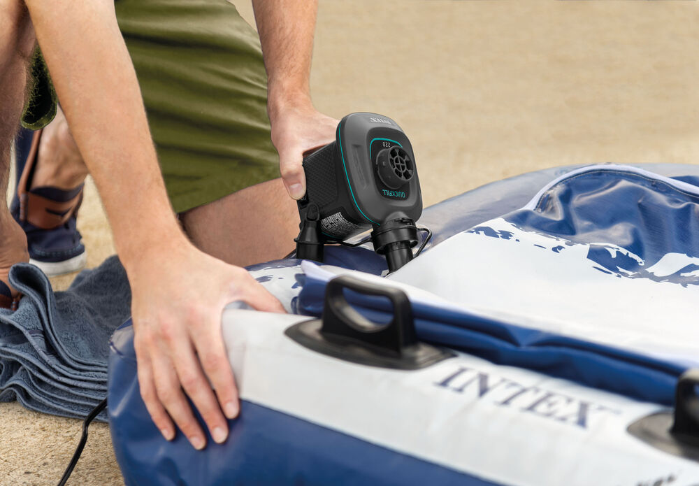 Bomba de Ar Elétrica Preto Intex