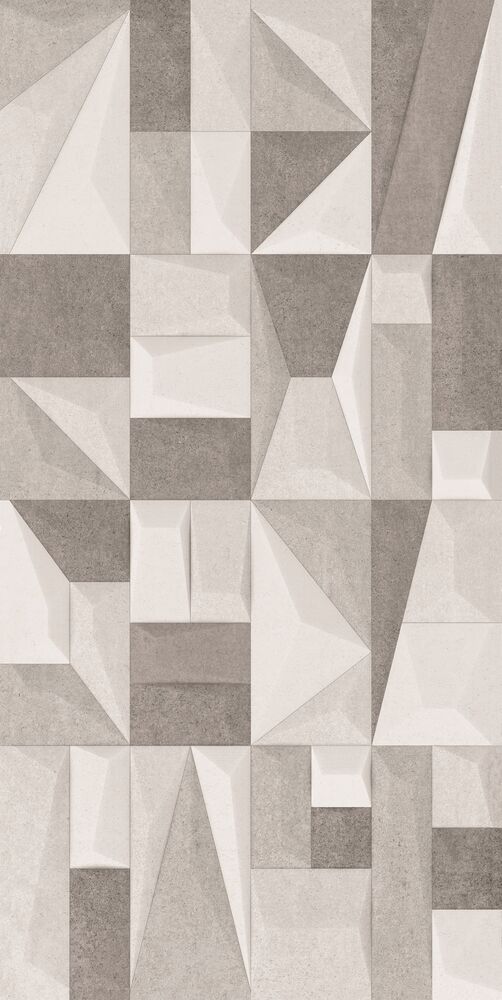 Revestimento Parede Geogrigio Menfi Cinza Acetinado Retificado 37x74 Ilhabella