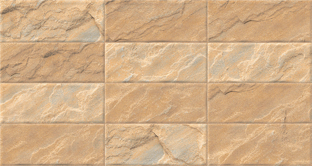 Piso Cerâmico R40631 Bege Retificado Rústico 40x75 Ilhabella