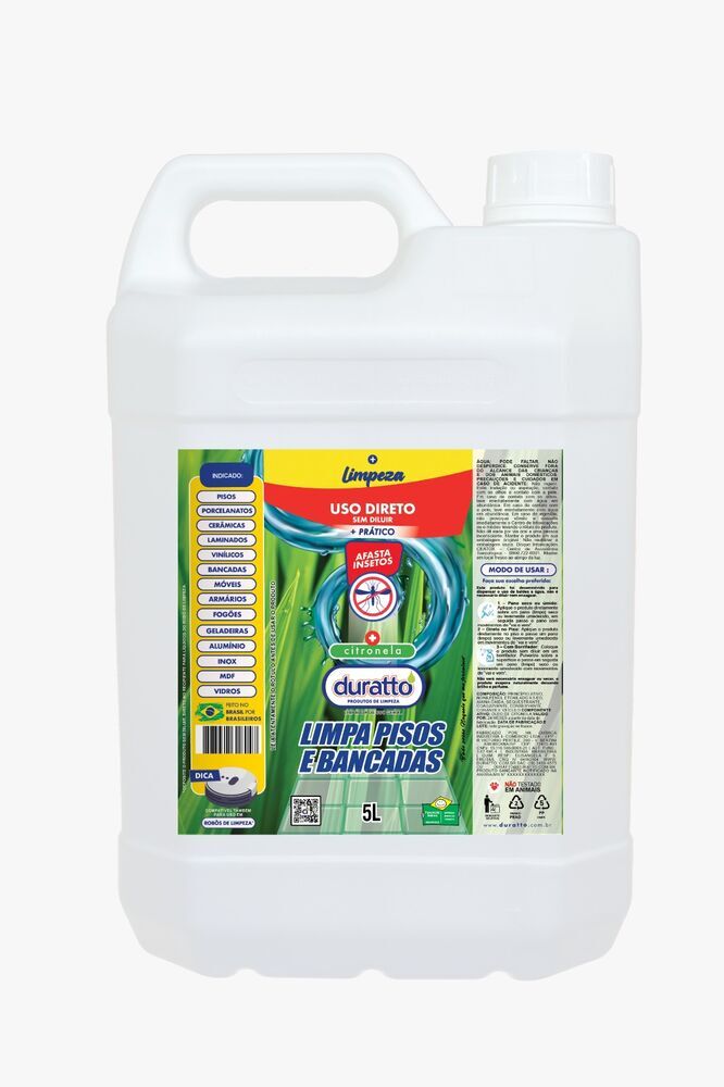 Limpador Limpa Pisos e Bancadas 5L Duratto