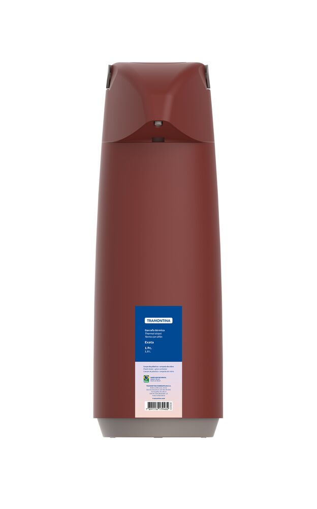 Garrafa Termica 1,8l Exata Vermelho Tramontina
