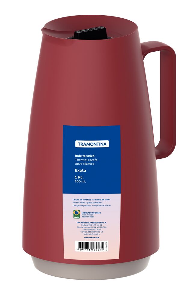 Bule 500ml Exata Vermelho Tramontina