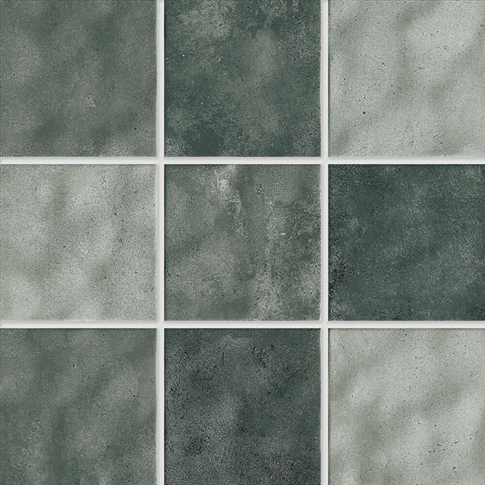 Piso Cerâmico Lucata Ppf34020 Verde Bold Brilhante 34x34cm Incefra