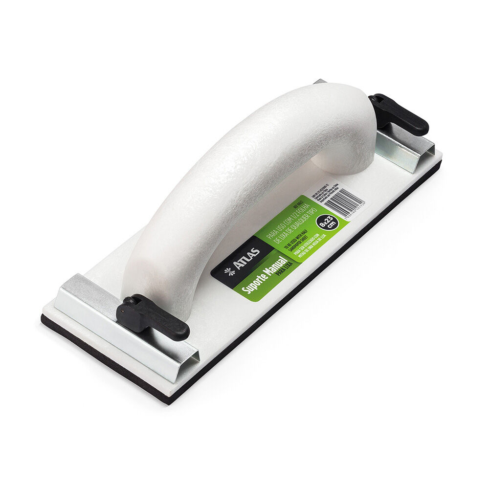 Suporte para Lixa de Plástico 100/2 Branco Atlas