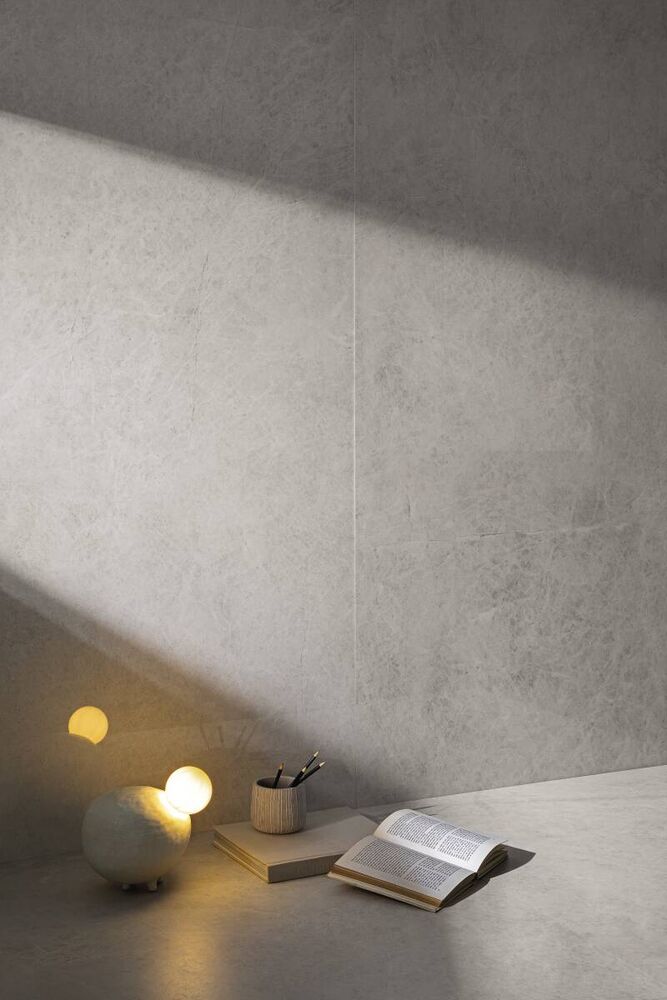 Porcelanato Moonlight Off White Retificado Polido 90x90cm Portobello