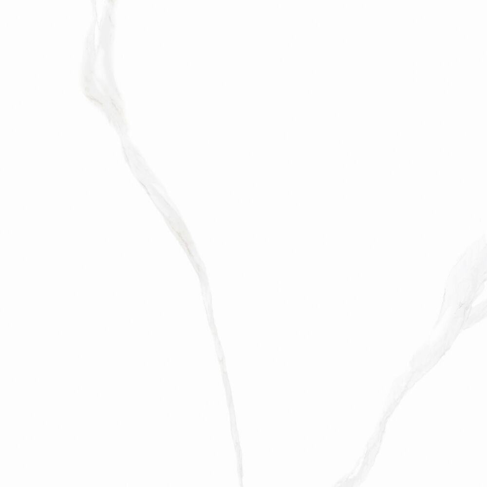 Piso Cerâmico Carraca Draco Branco Marmorizado Retificado Polido 83x83cm Málaga