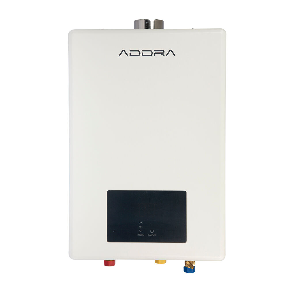 Aquecedor de Passagem Gás Digital 26L/min Branco Bivolt Addra