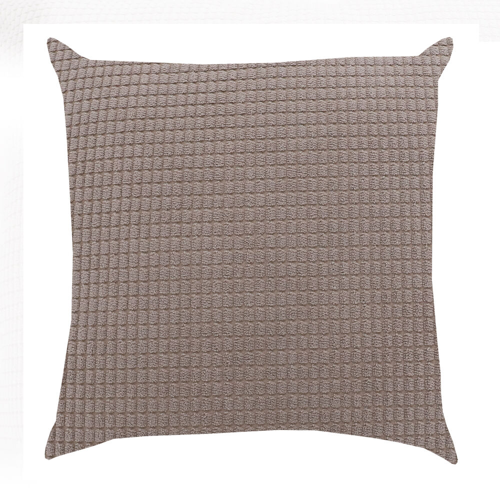 Almofada 43cm x 43cm Veludo Caqui Diagonal