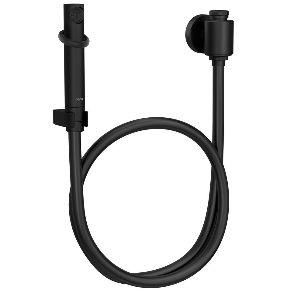 Ducha Hig C/der Univerasal Black Matte Deca