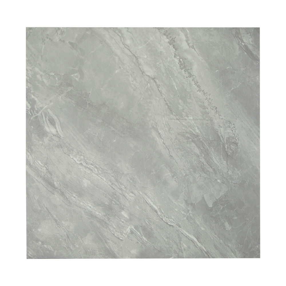 Piso Vinílico Auto Adesivo Sirius Cinza 60cmx60cmx2mm Málaga